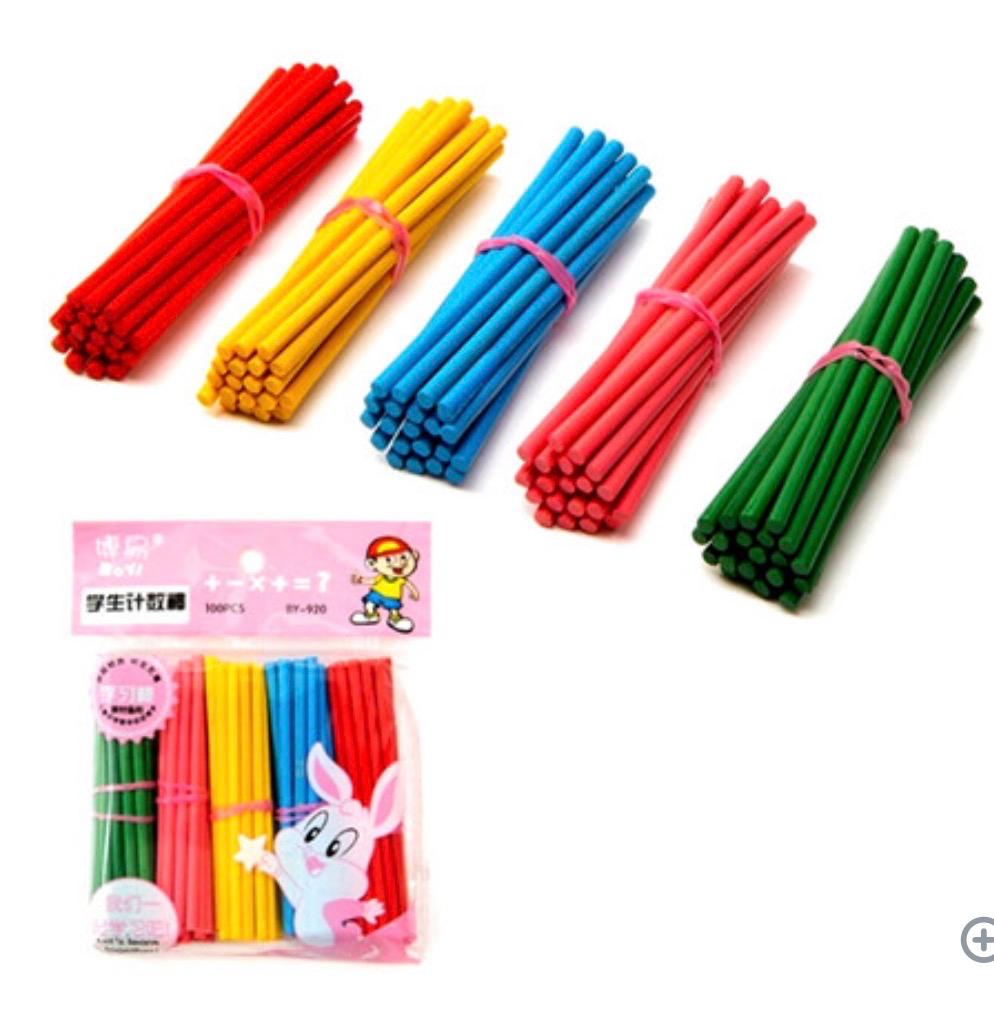 [BOD-272-14] Palito redondo de color surtido pequeño